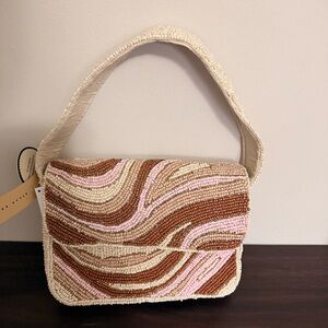 Handmade Beaded Shoulder Bag NEW